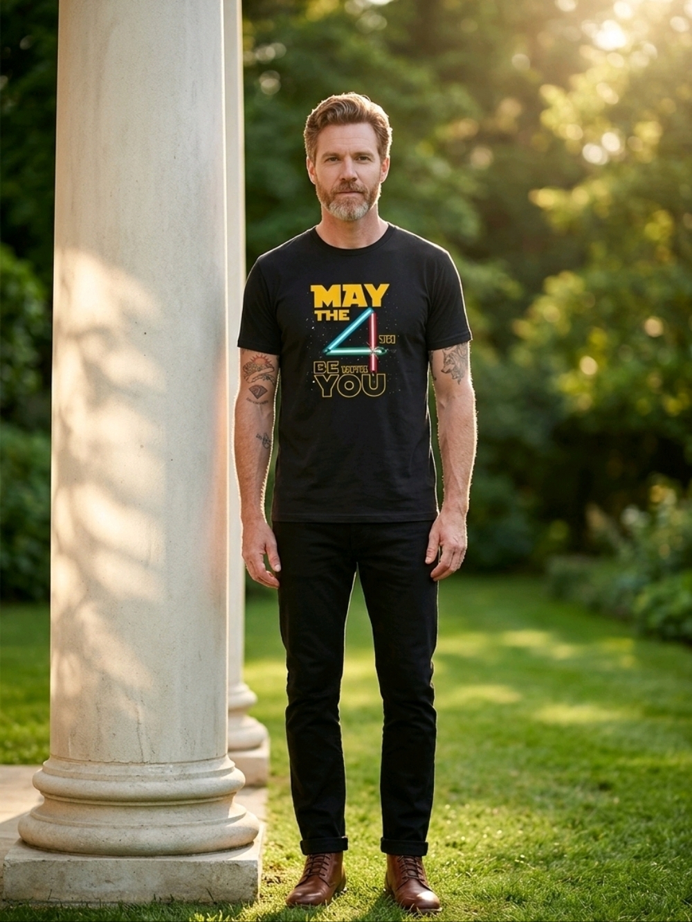 🚨Graphic T-Shirt - May The Fourth Be With You - Picture 5 of 5